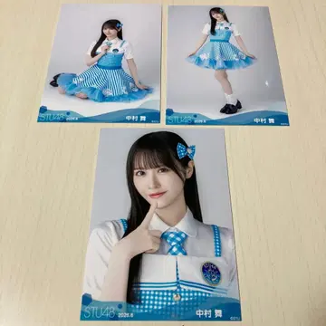 나카무라 마이 STU48 6월 브로마이드 3종