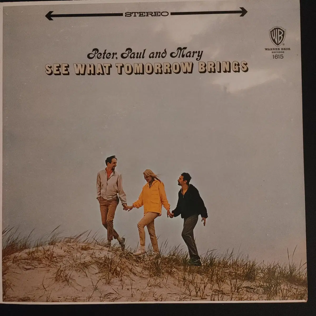 ORIGINAL FOLK LP - PETER PAUL & MARY/SEE WHAT TOMORROW BRINGS