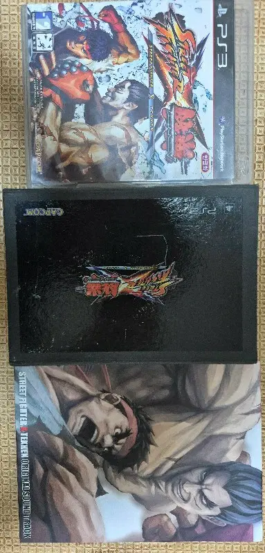 PS3 플스3 스트리트 파이터 X 철권(한글판) 스페셜 에디션/초회한정판 풀패키지