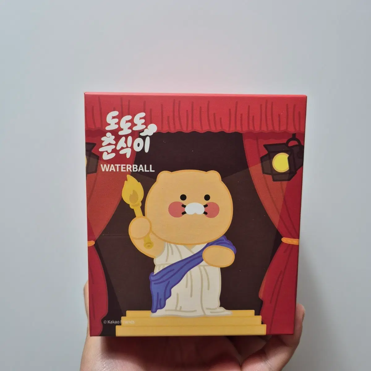 도도도춘식이 워터볼 횃불 피규어