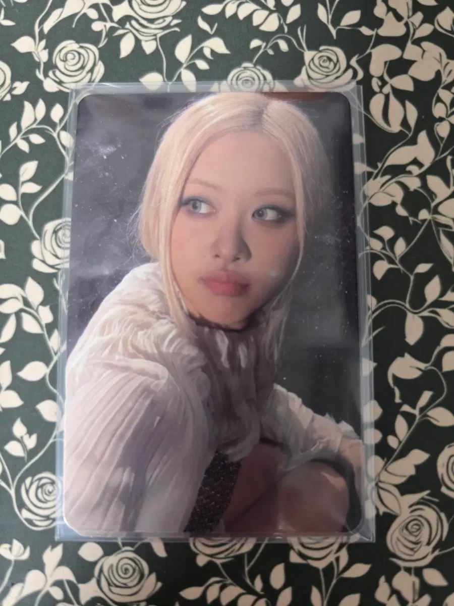 블랙핑크 블핑 포토카드 포카 로제 rosie BLACKPINK BP 데드라인 Deadline 실버