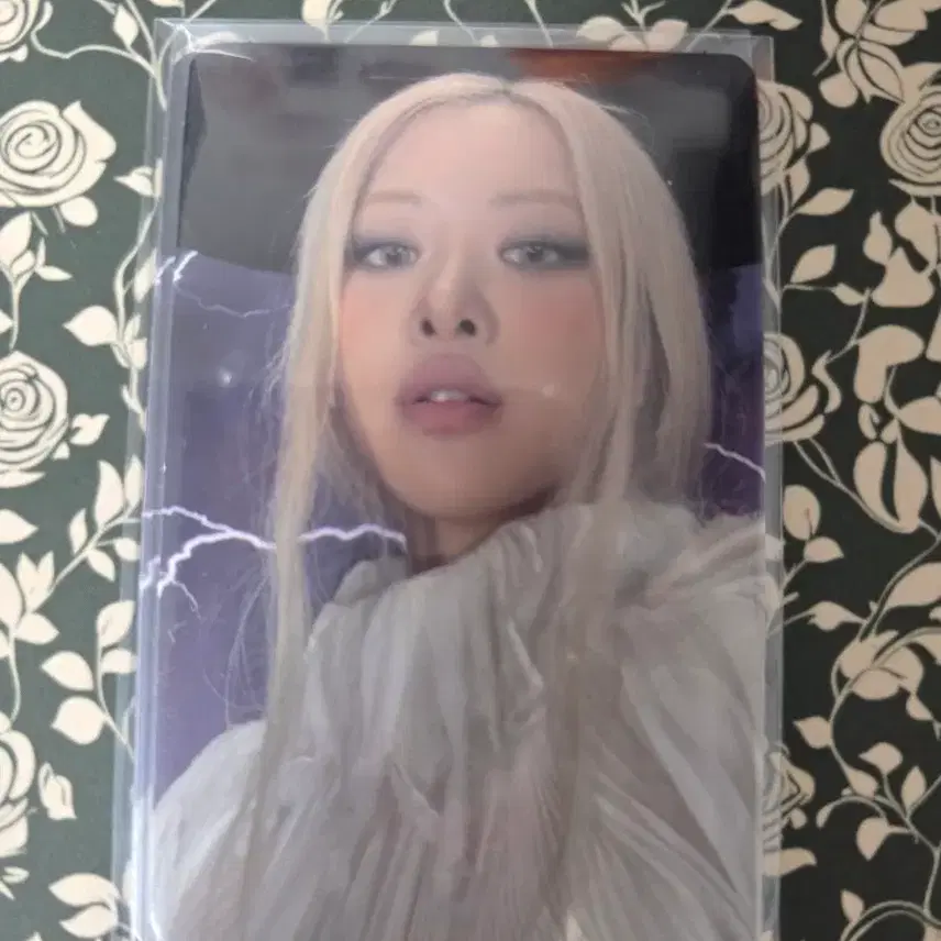 BLACKPINK フォトカードポカ ロゼ rosie BLACKPINK BP デッドライン Deadline シルバー