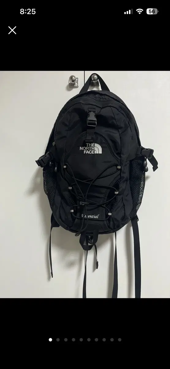 노스페이스 essential 백팩 20리터 (2회 착용)
