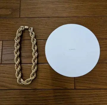 Ameri vintage SCREW CIRCLE NECKLACE