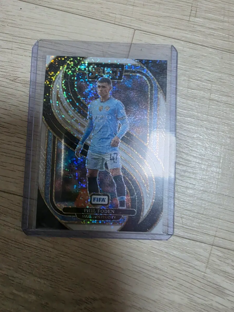 해외축구카드 필포든 맨시티 화이트스파클