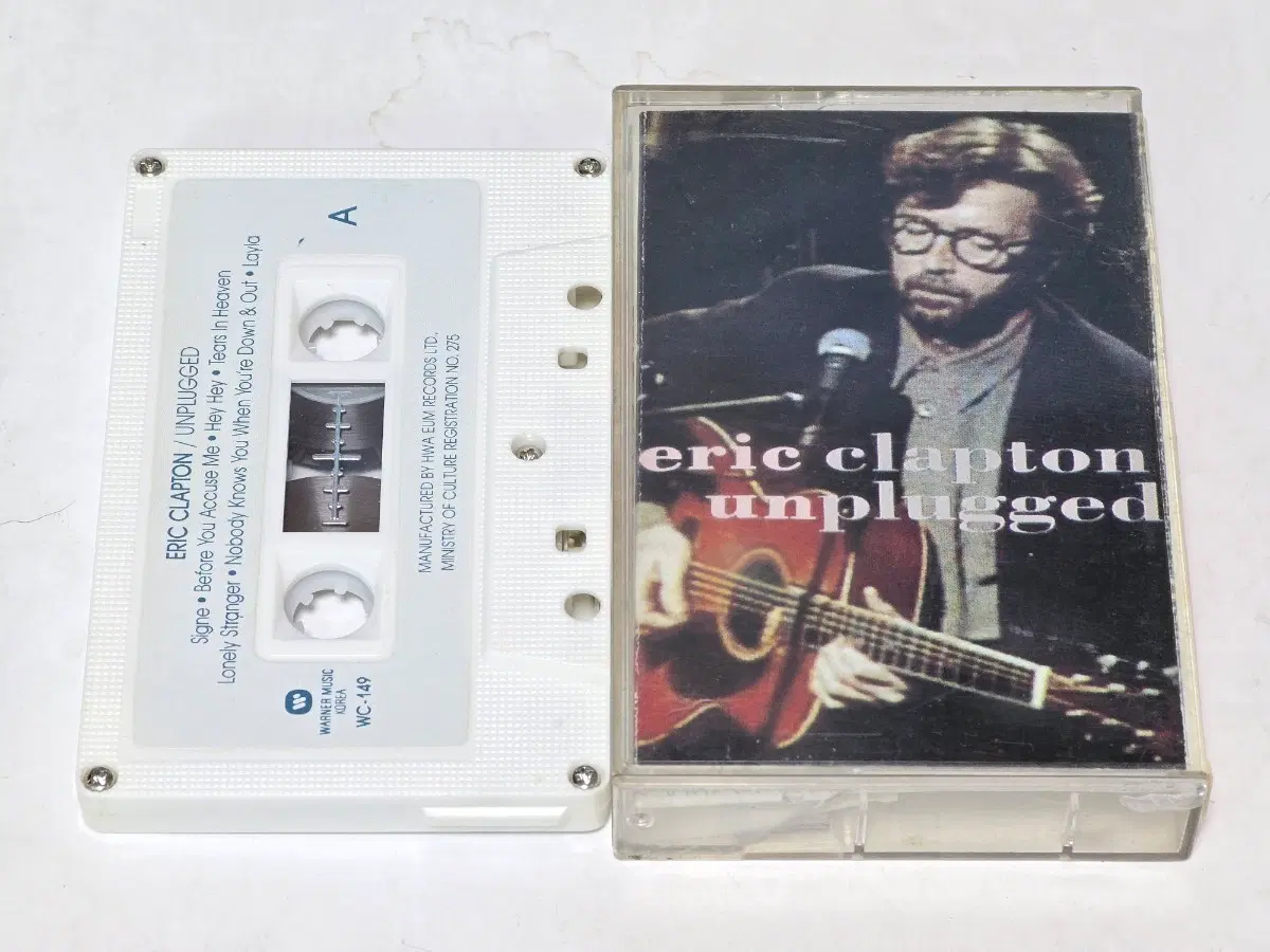 에릭 클랩튼 (Eric Clapton) - Unplugged 카세트테이프