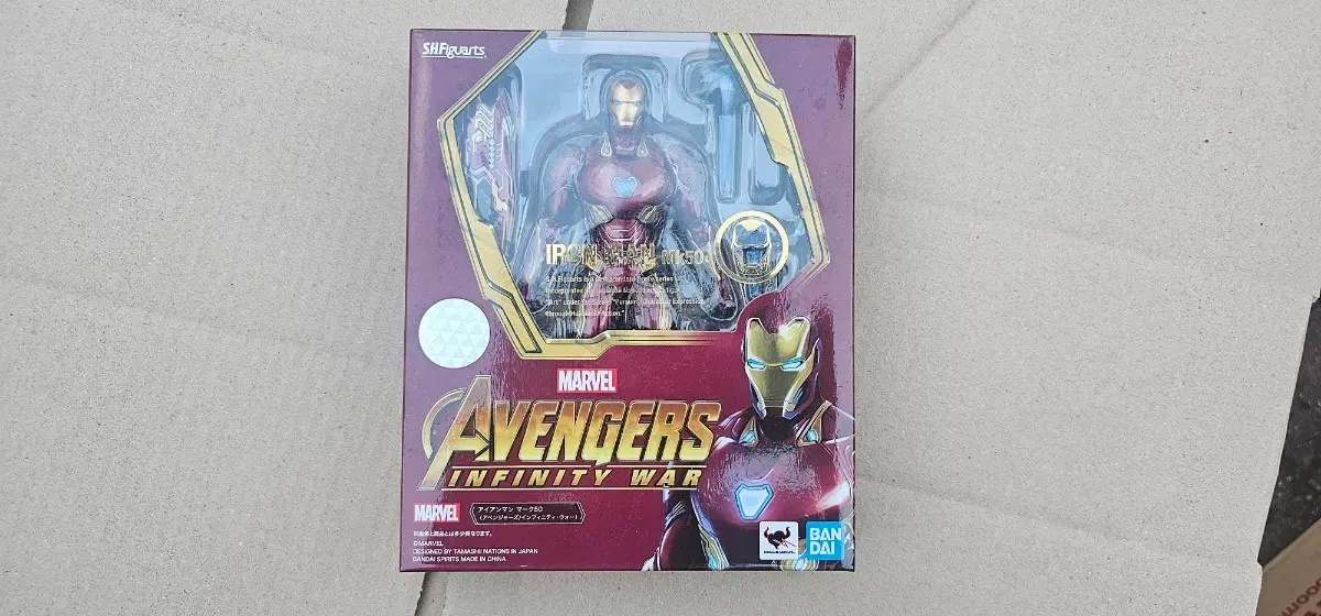 SHF 어벤저스 인피니티 워 아이언맨 마크 50