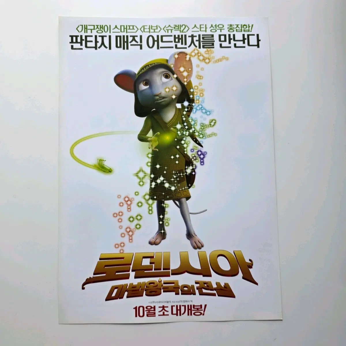 [전단지] 로덴시아: 마법왕국의 전설 2013 애니메이션 포스터