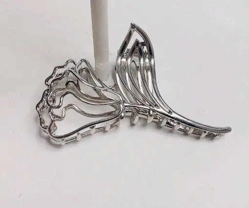 꽃 모양 세련 집게핀