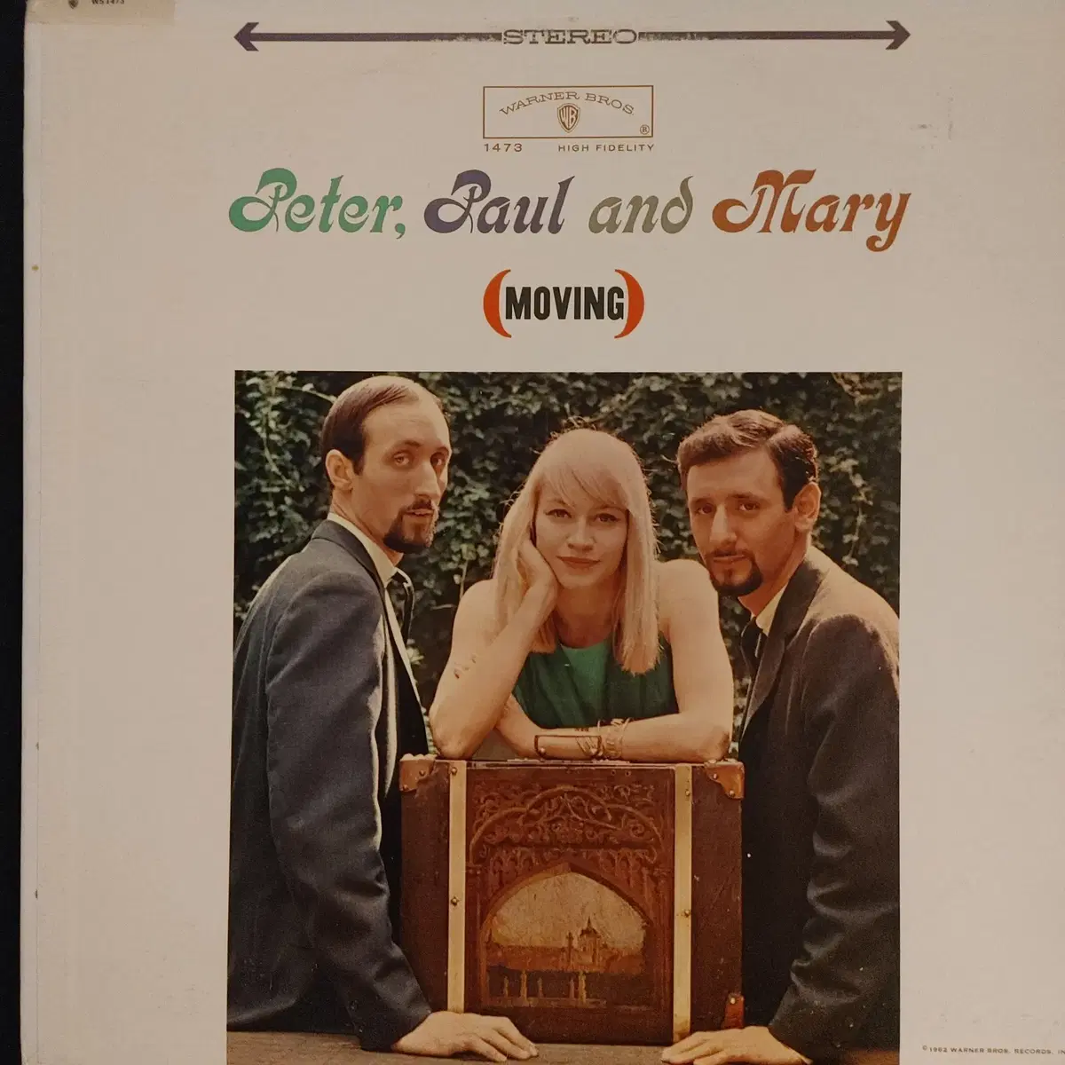ORIGINAL FOLK LP - PETER PAUL & MARY/MOVING