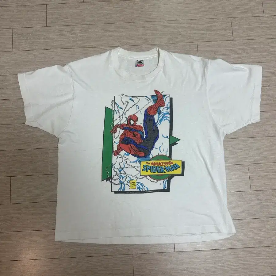 [XL] 빈티지 어메이징 스파이더맨 반팔 티셔츠