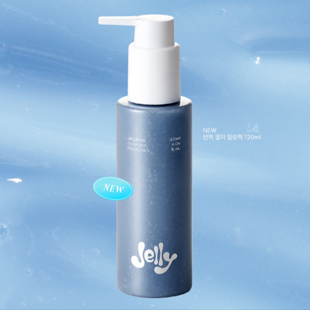120ml [ 젤라쿠아 ] 반짝 젤리 필링팩 PHA 각질제거 화잘먹 피부결정리
