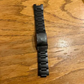 LUMINOX 정품 스테인리스 스틸 팔찌 블랙