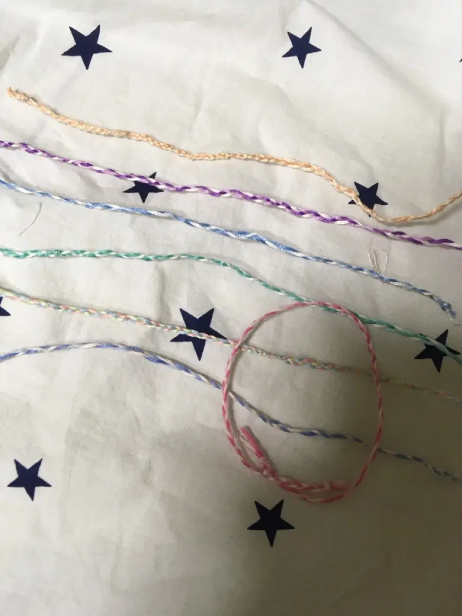 핸드메이드 소원팔찌 주문제작