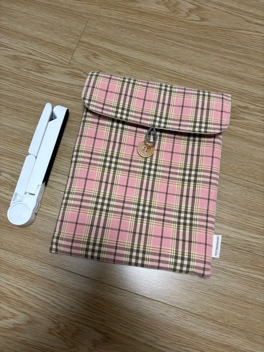 핸드메이드 아이패드 파우치+거치대