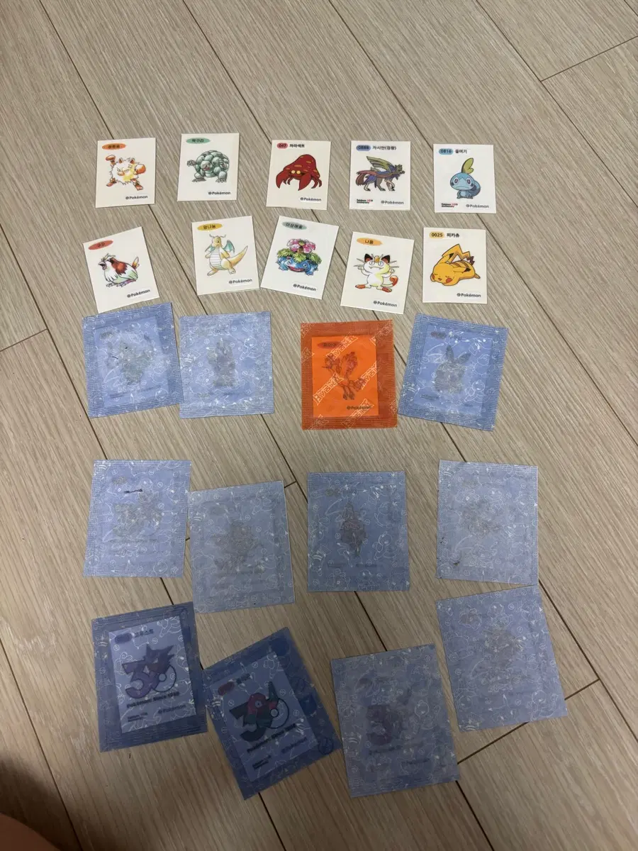 포켓몬 띠부씰 30주년포함 교환,판매