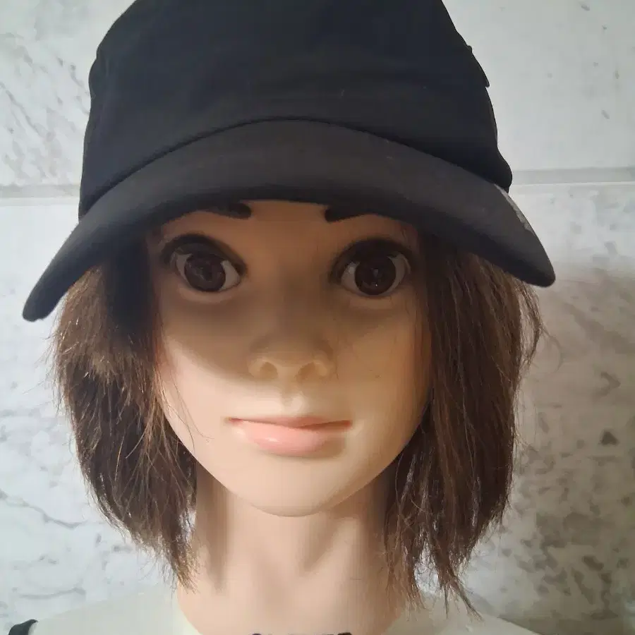 CLOVER 블랙 무지 볼캡