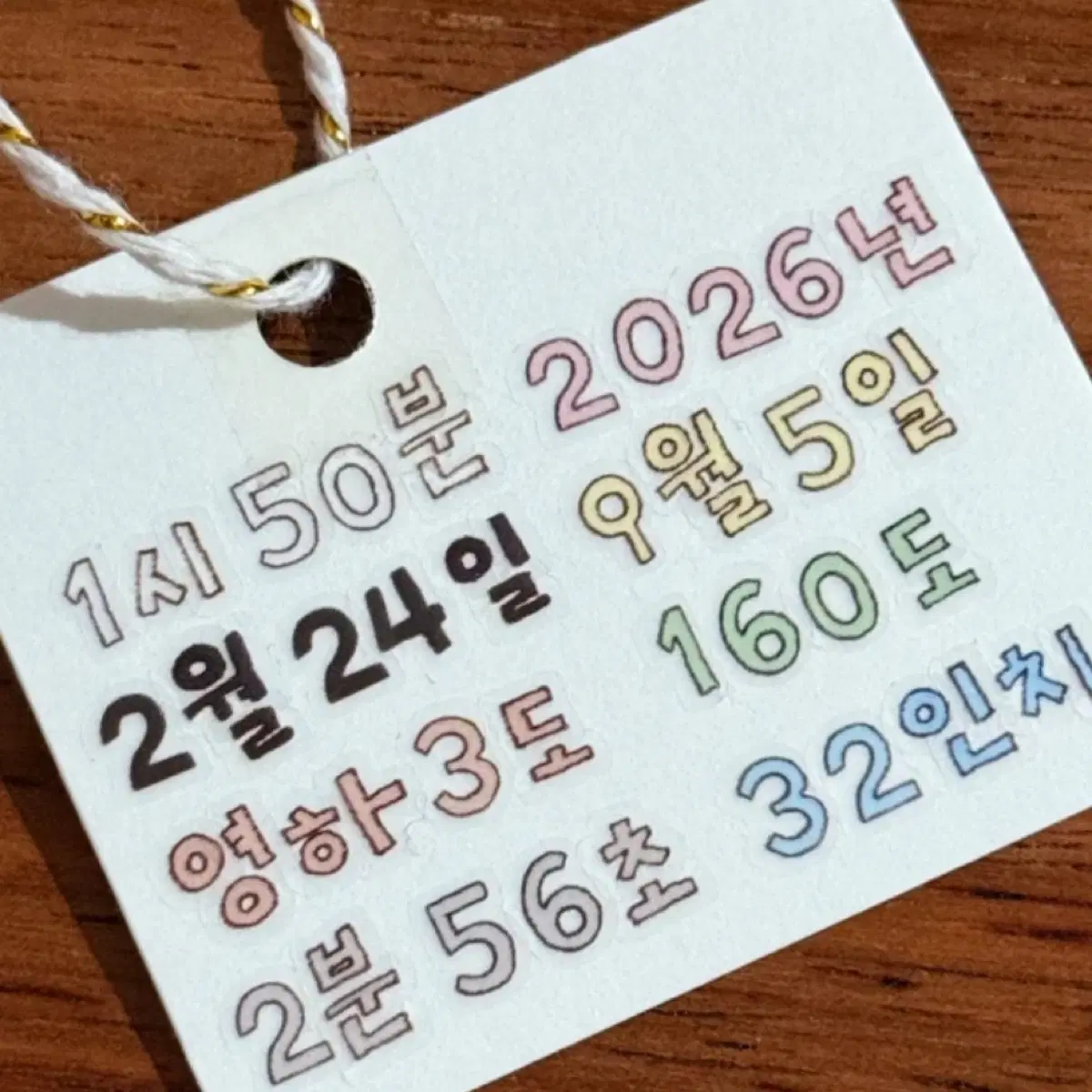 베베체 9종 띵