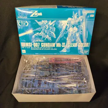 BANDAI SPIRITS HGUC 1/144 기동전사 Z 건담 MSV 건담 MkIII 클리어 컬러