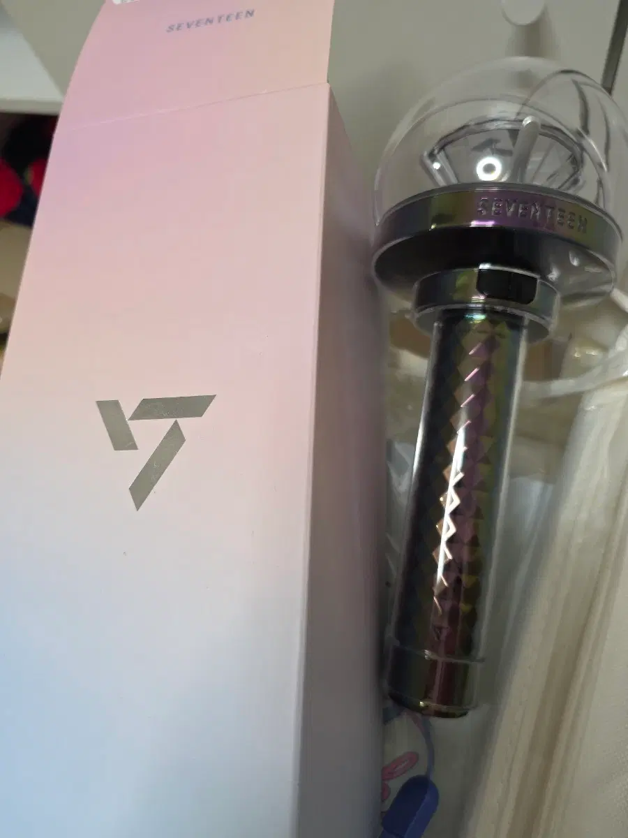세븐틴 응원봉 캐럿봉3 케이스 포함 1회 사용