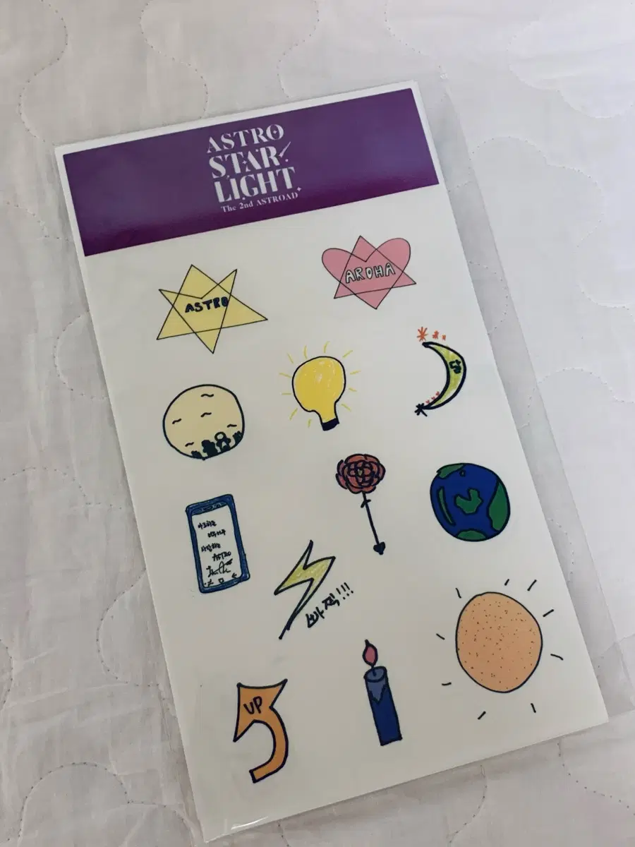 아스트로 STAR LIGHT 콘서트 MD 굿즈 스티커 판매