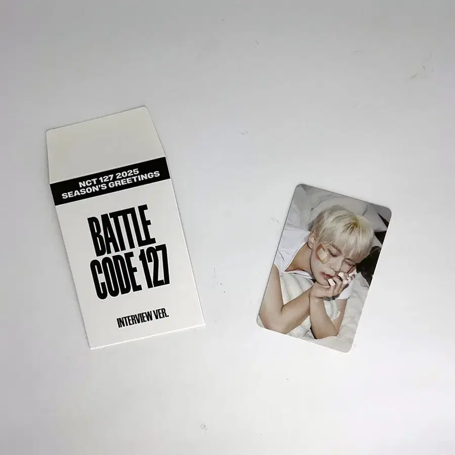 엔시티127 도영 2025 시즌그리팅 포토카드 B_2 NCT 127 DOYOUNG 2025 SEASON'S GREETINGS PHOTOCARD B_2