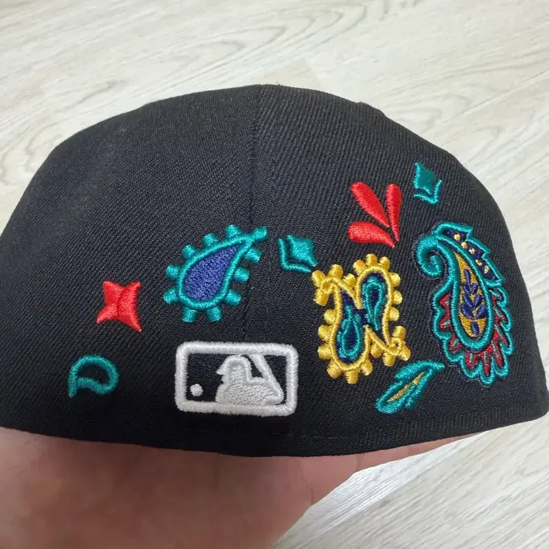 뉴에라 59FIFTY 페이즐리 뉴욕 양키스 블랙 7 1/2