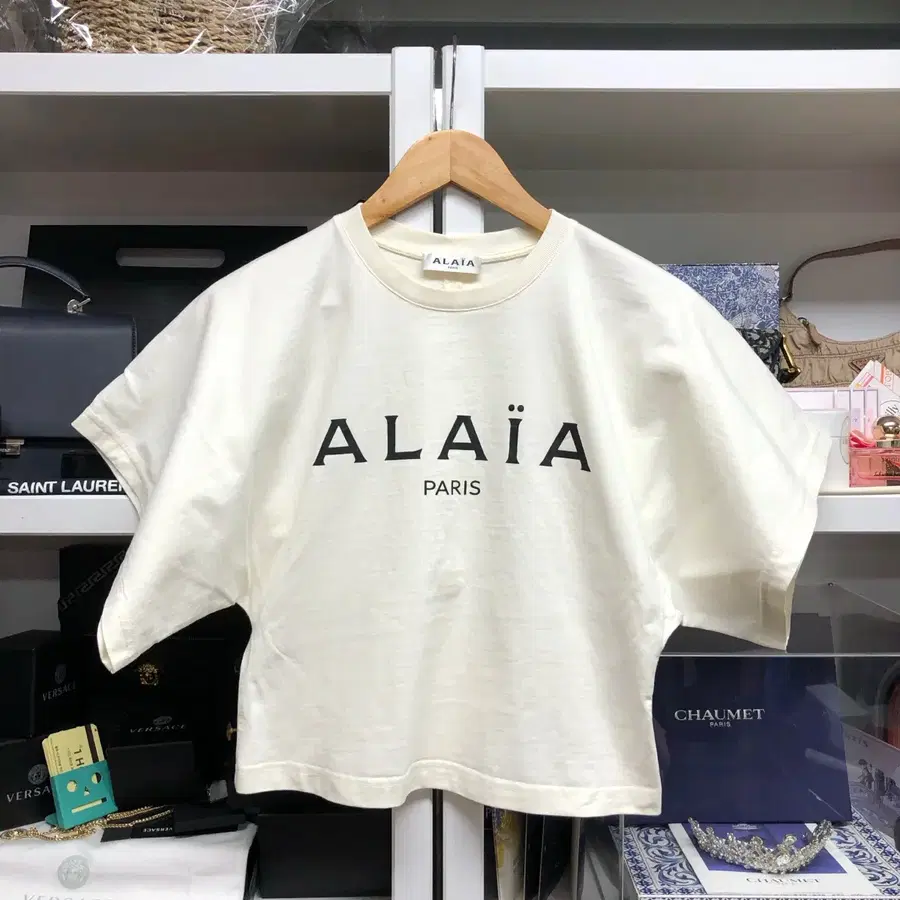[ ALAIA ] 알라이아 로고 티셔츠