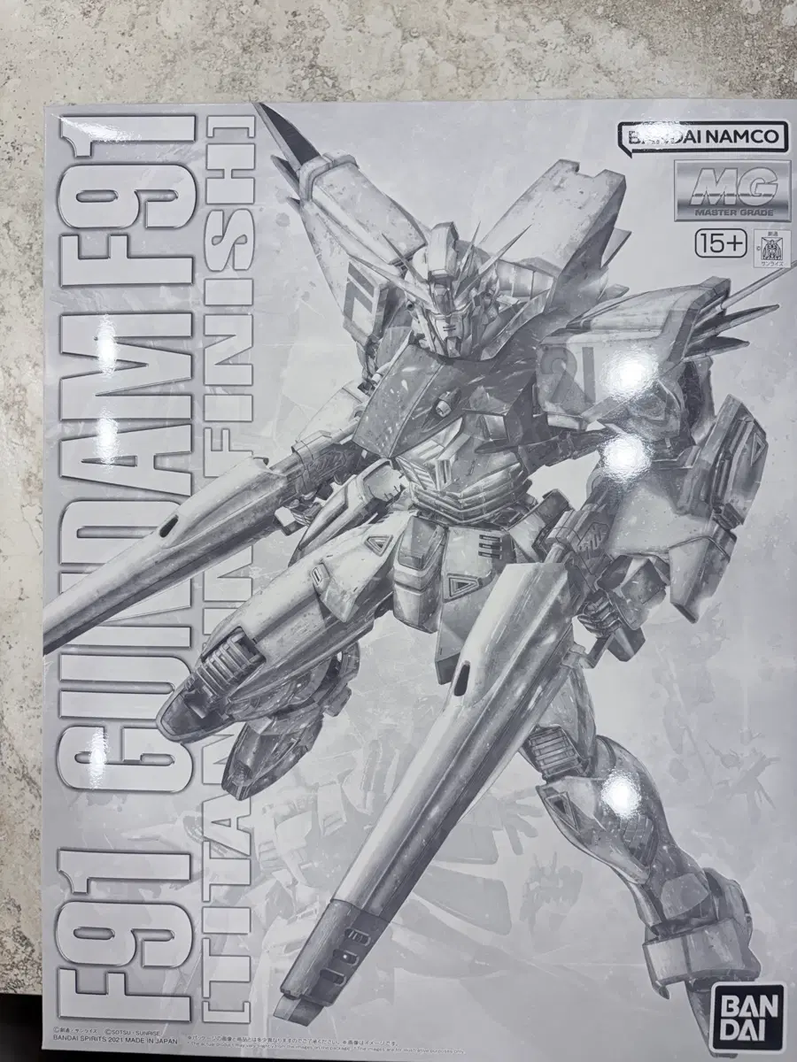 MG F91 티타늄 피니쉬(지리워크 데칼 포함)
