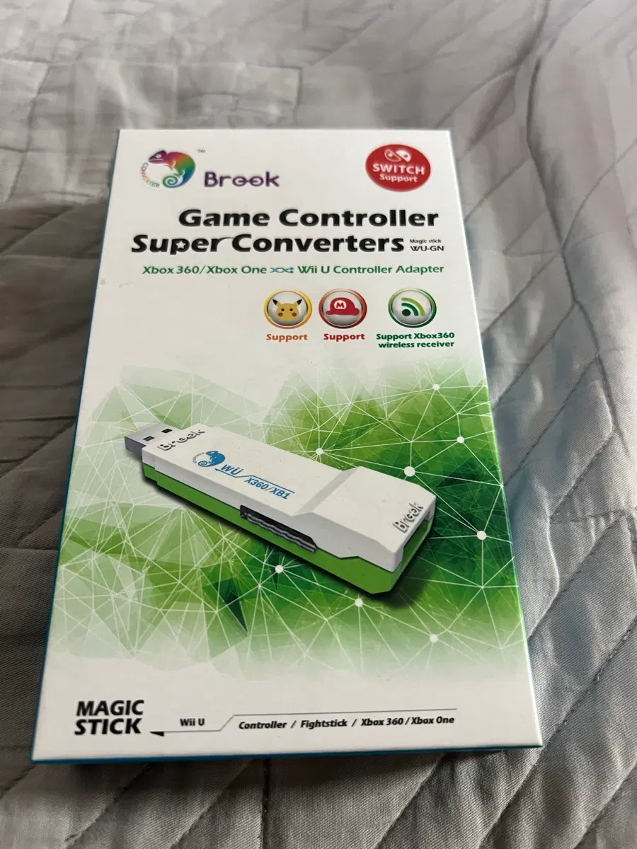 브룩 xbox360/one to wii u 컨버터 신품팝니다