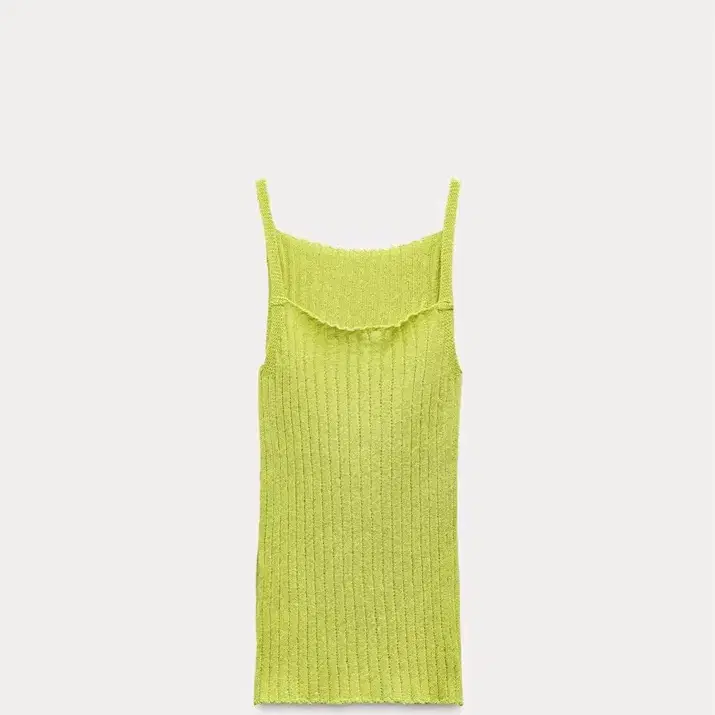 ZARA 자라 골지 니트 베이직 탑