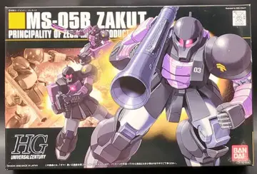 BANDAI HGUC 1/144 기동전사 건담 자쿠I 검은 삼연성 사양 068