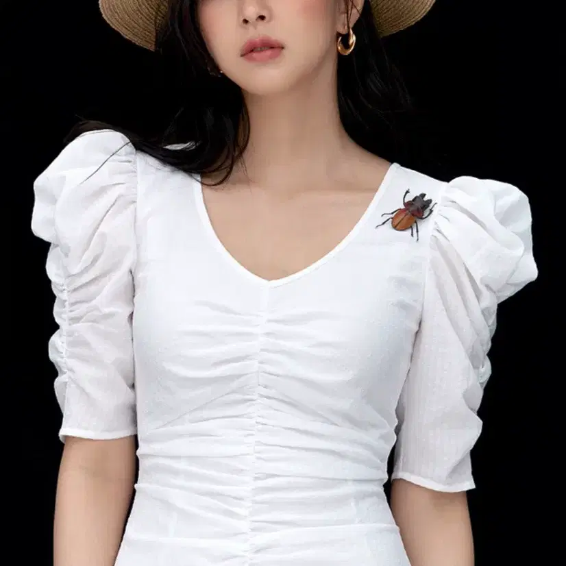 하나보 드레스 화이트