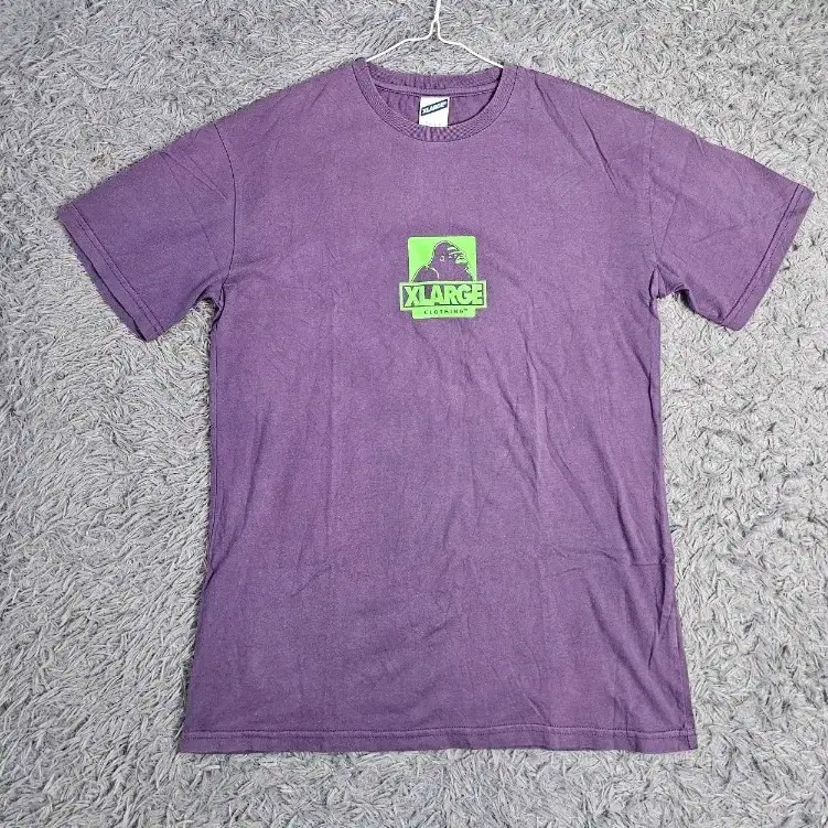 (O)X-LARGE 반팔 티셔츠 퍼플 S