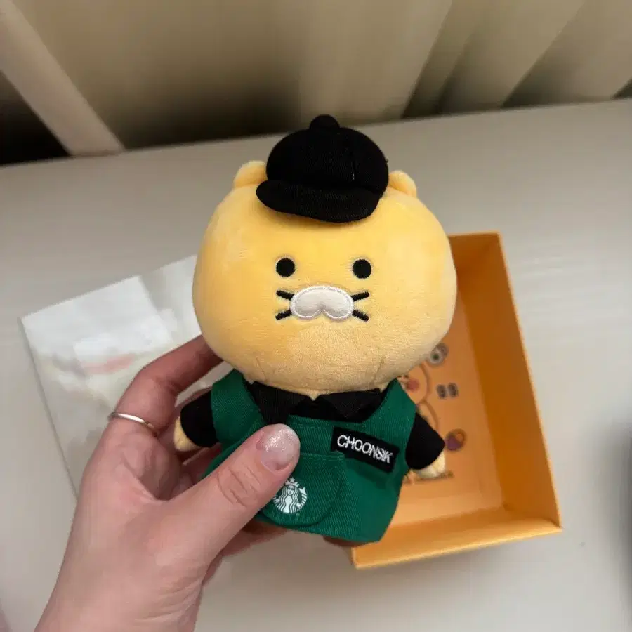 스타벅스 춘식이 인형 키링