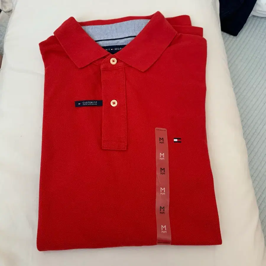Tommy Hilfiger 타미힐피거 래드 반팔카라티 100 사이즈 새상품