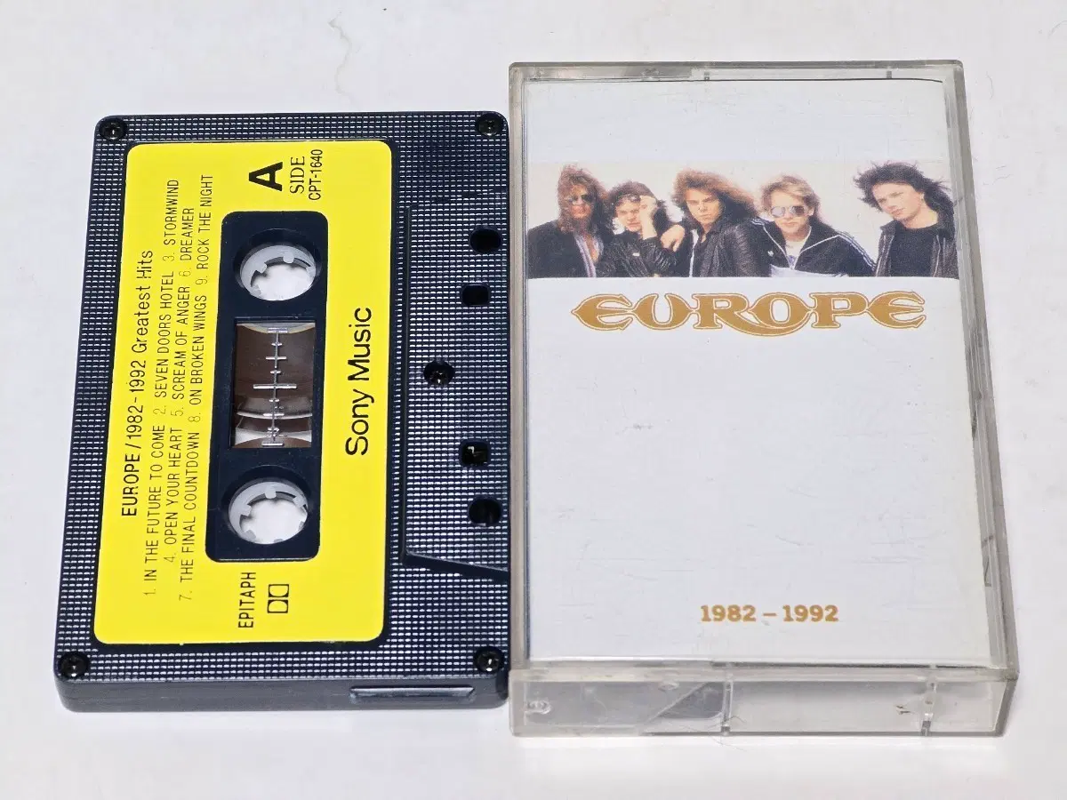[중고] Europe (유럽) - 1982-1992 Greatest Hits 카세트테이프