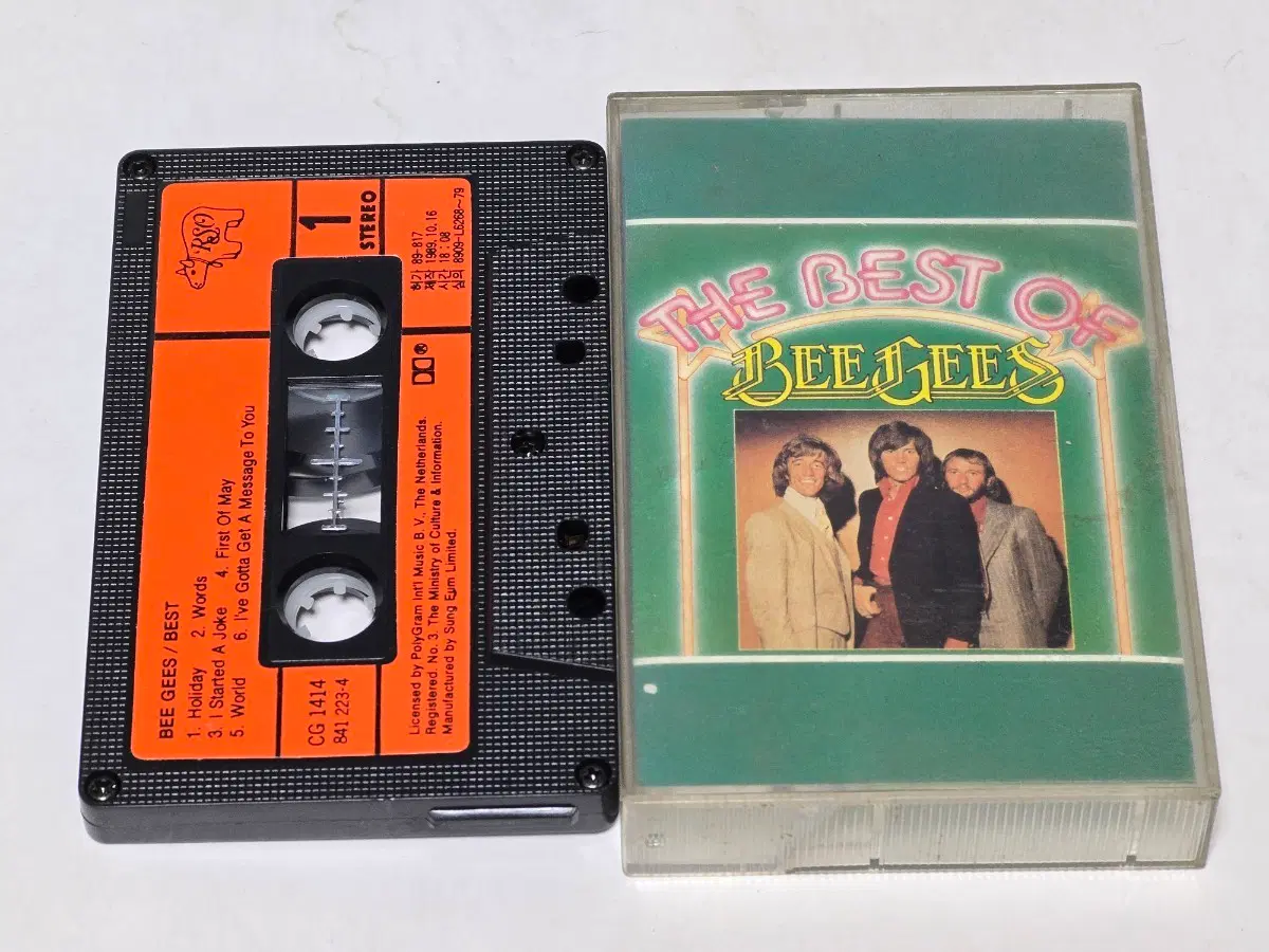 비지스 (Bee Gees) - The Best of Bee Gees 카세트테이프