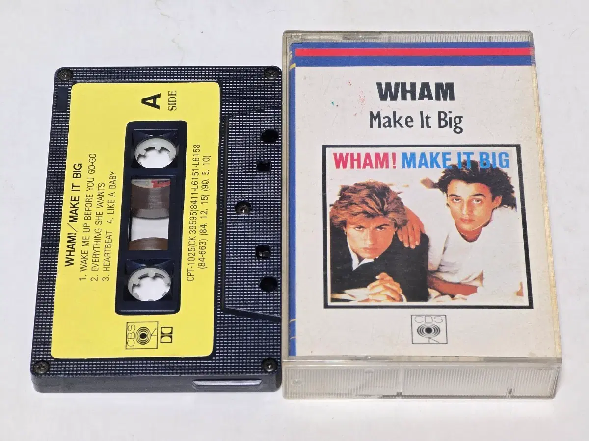 Wham! (왬!) - Make It Big 카세트테이프