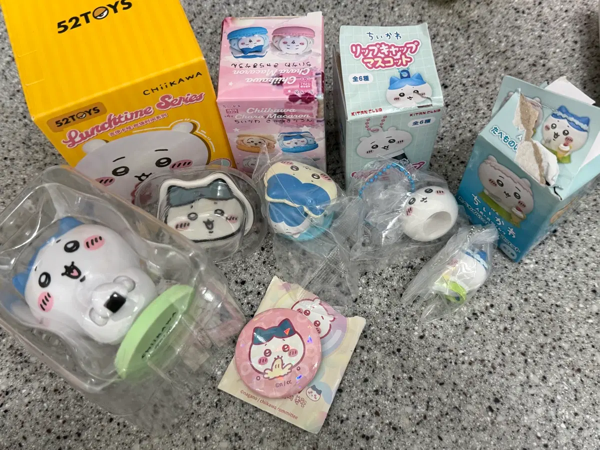 치이카와 먼작귀 하치와레 굿즈 모음 (새상품) 인어섬의 비밀 키링 포함