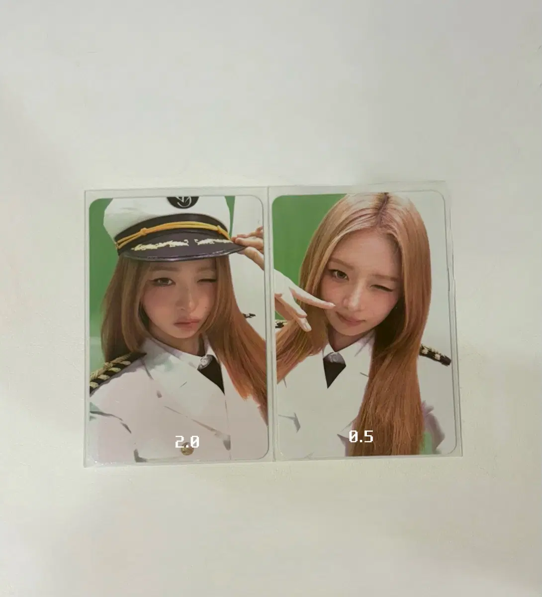 아이브 팬콘 다이브인투아이브 제복 아크릴스탠드 포토키트 레이