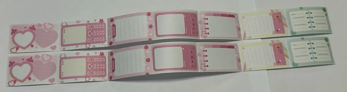 [마테띵] 힙웅 훈녀생정 다이어리 모조지 키스컷