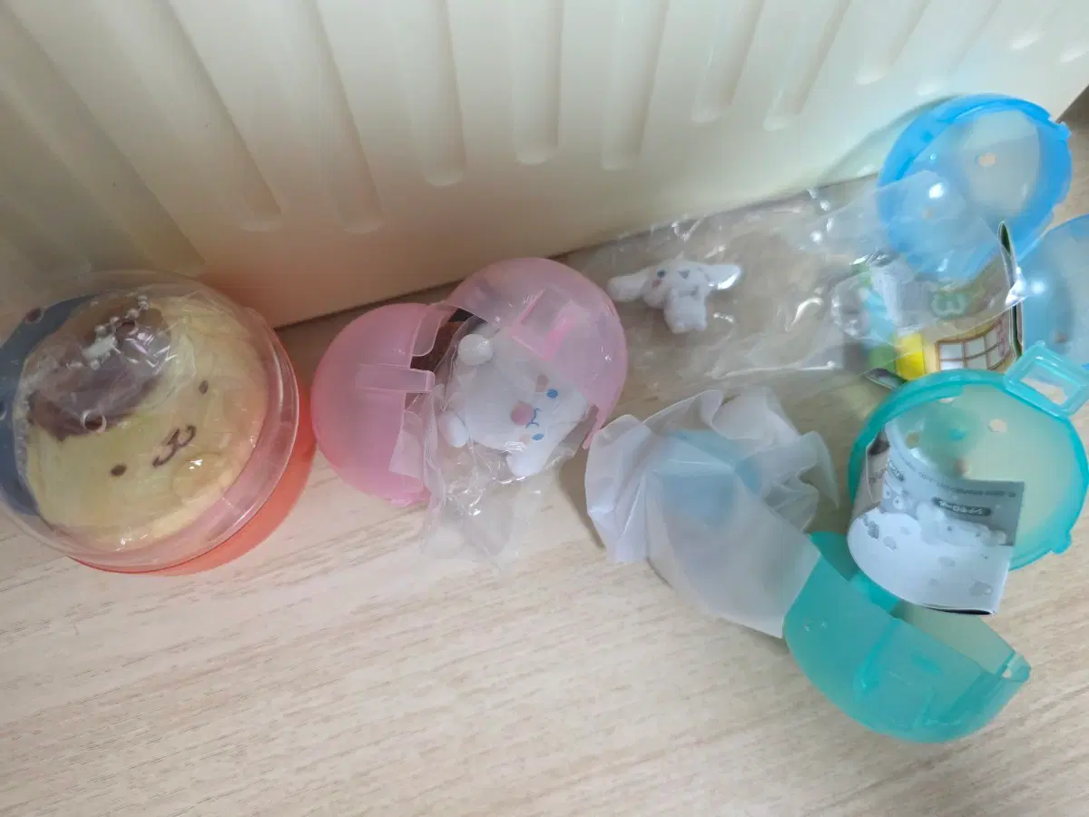 [새상품] 산리오 폼폼푸린 인형키링, 시나모롤, 트윈스타 키키 피규어 *다른 판매글과 섞어 구매가능