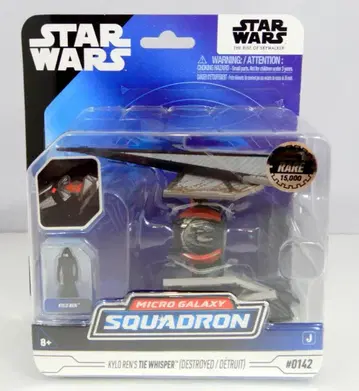 JAZWARES 마이크로 갤럭시 스쿼드론 카일로 렌의 타이 위스퍼 (파괴됨) 0142