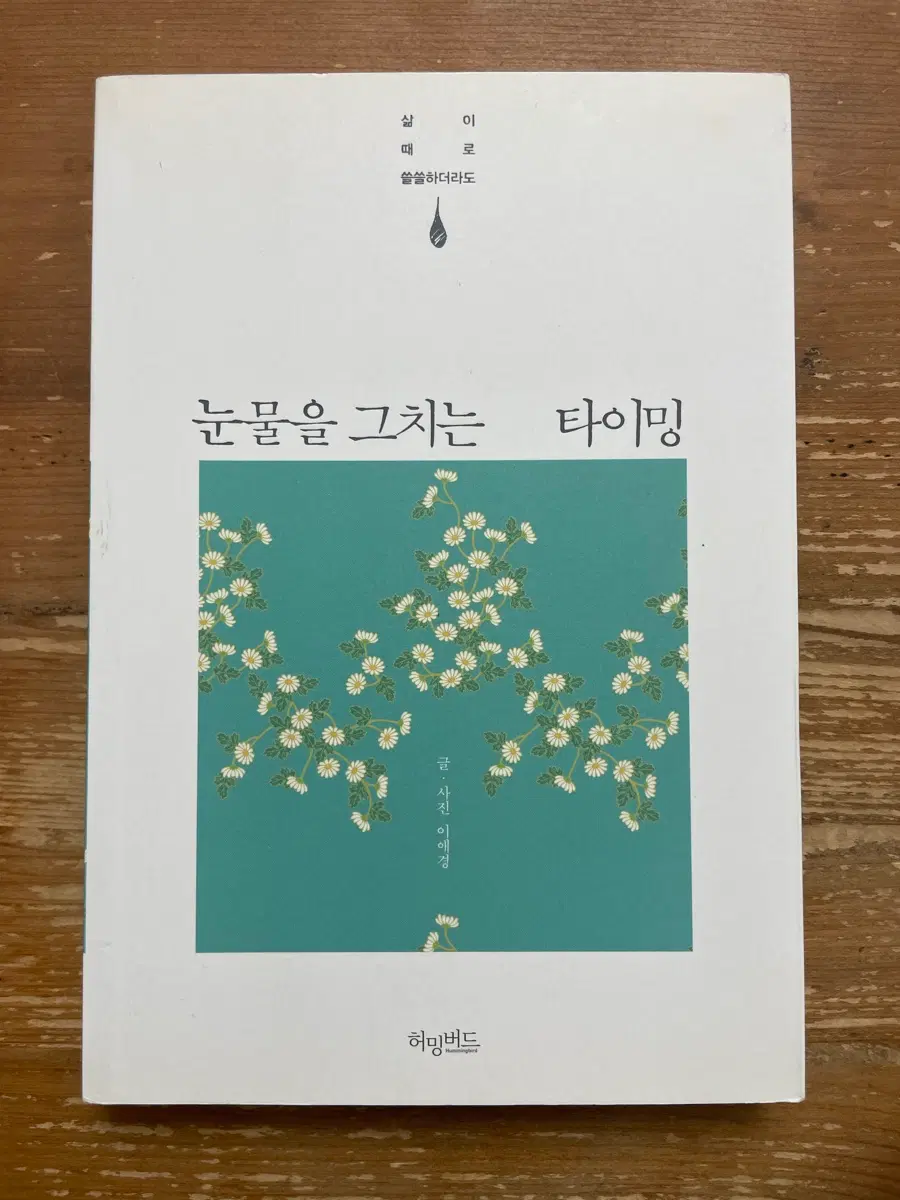 눈물을 그치는 타이밍 - 이애경