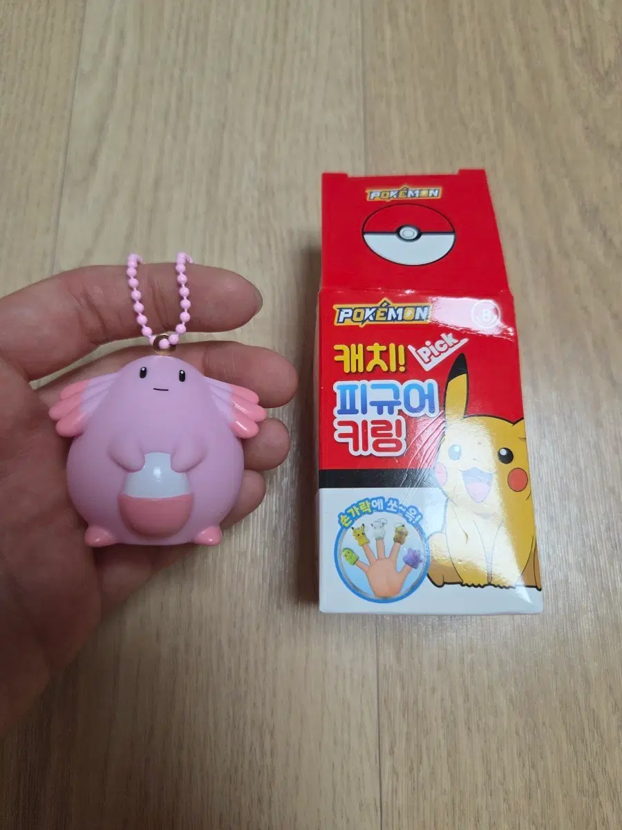 포켓몬스터 캐치 피규어 키링 럭키 새상품
