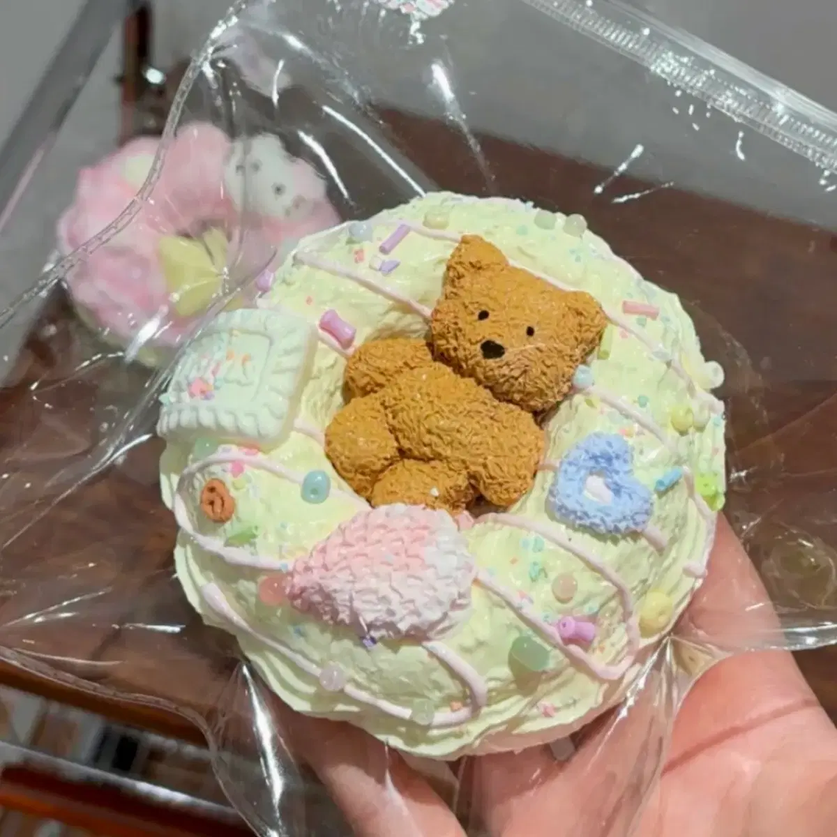 도넛곰 신상 수제 말랑이 고퀄 희귀