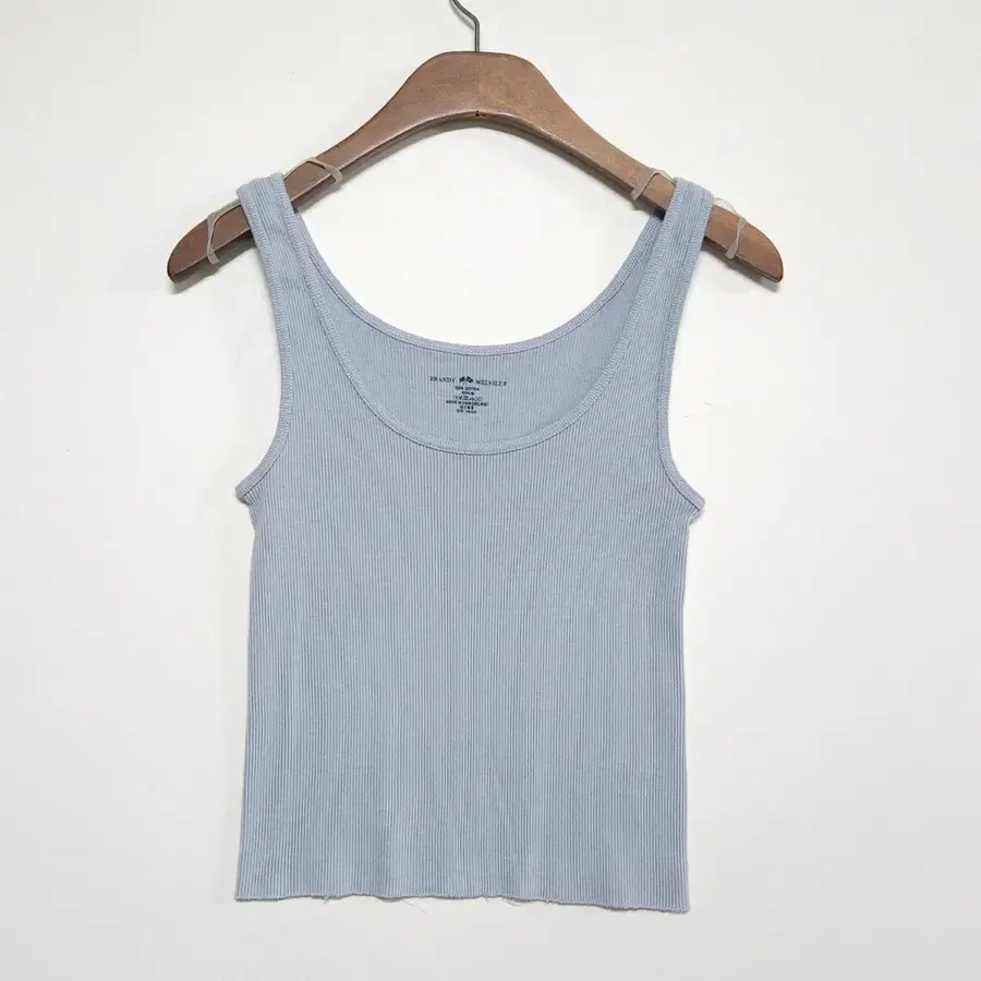 (크롭 골지나시)브랜디멜빌 Brandy Melville 골지 슬리브리스 나시