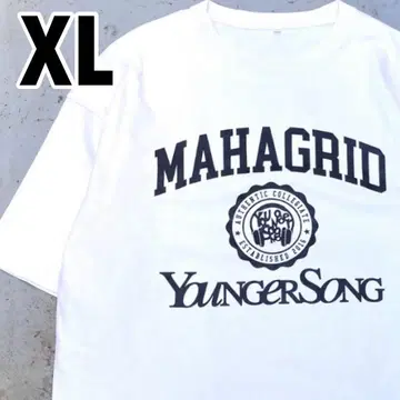 MAHAGRID YoungerSong 콜라보 헤비 웨이트 T셔츠 XL