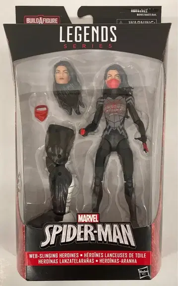 HASBRO 마블 레전드 마블스 베놈 마블스 실크 6인치